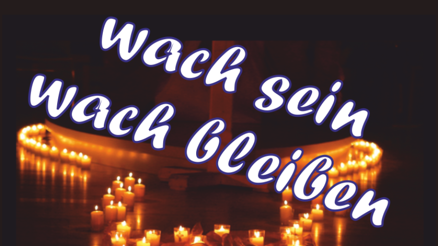Plakat zur Nacht der Lichter in der Jugendkirche Mia an Gründonnerstag 2. April 26