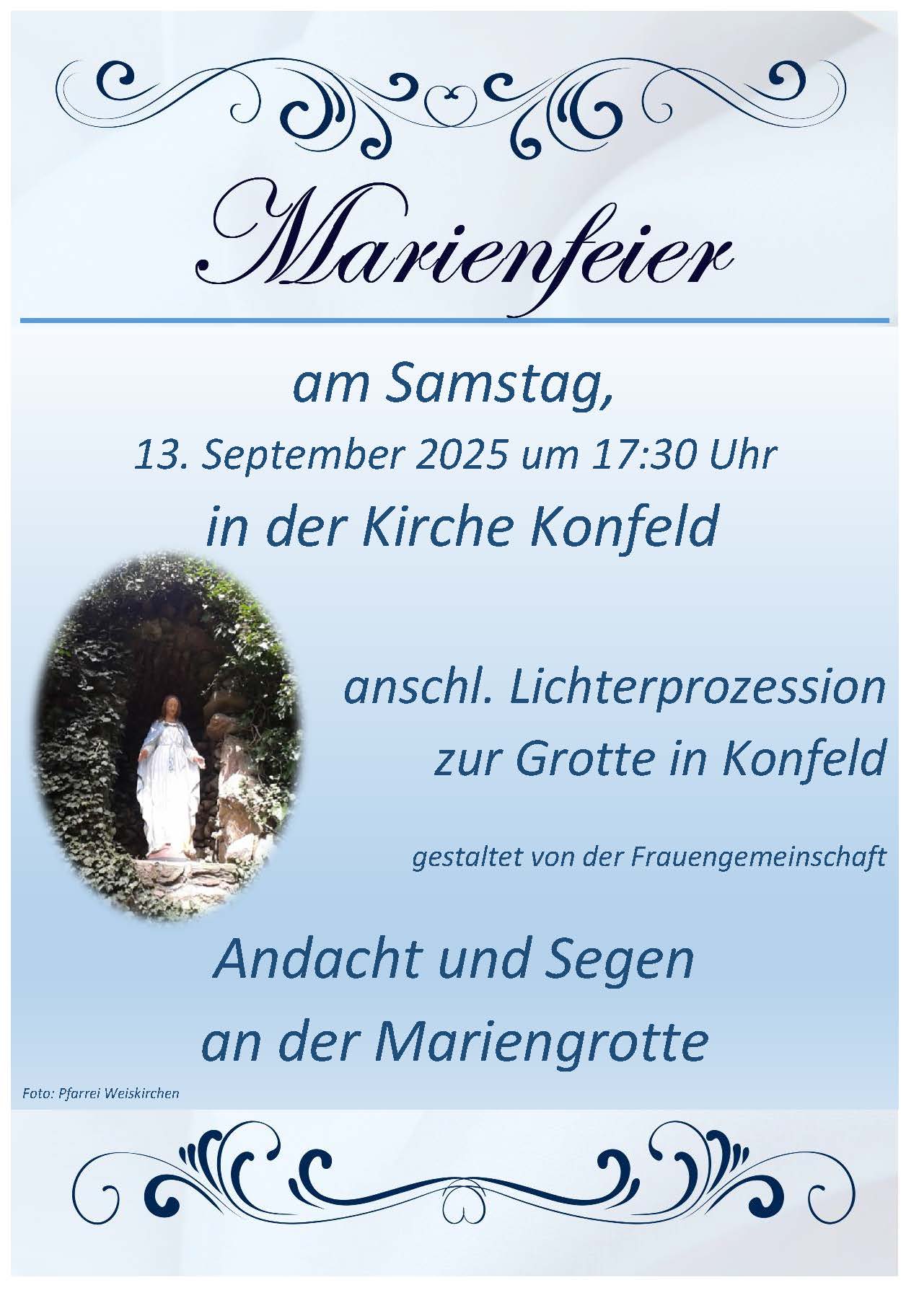 Marienfeier 13.09.2025