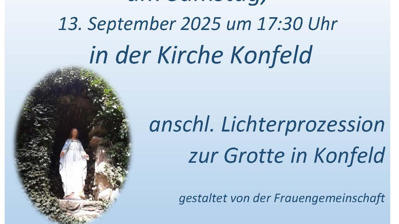 Marienfeier 13.09.2025