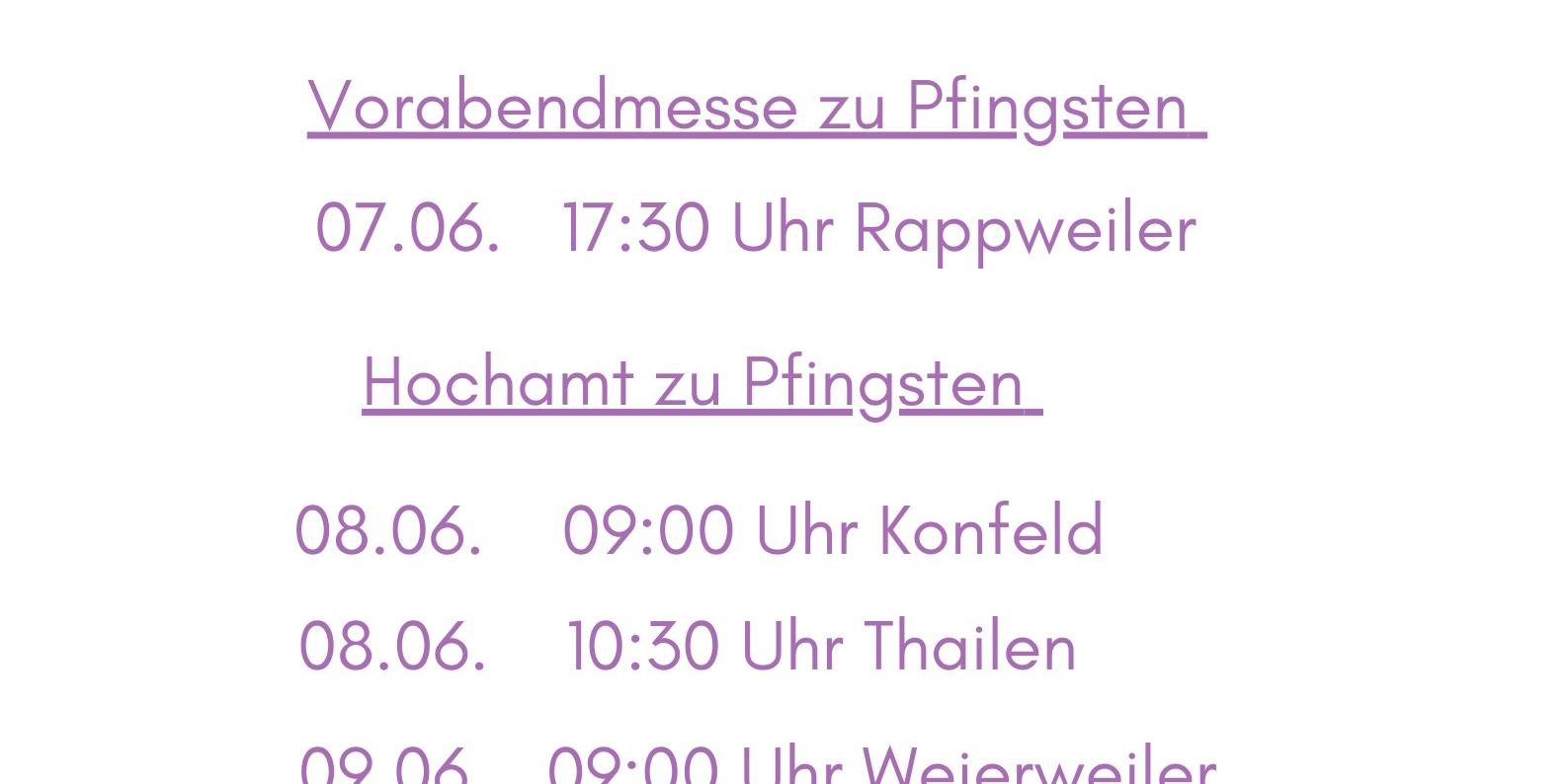 Pfingsten